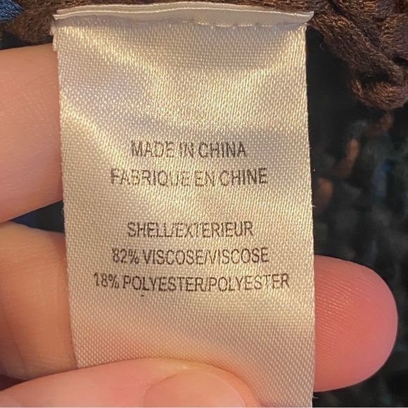 Theory Nimue Space Low Back Open Knit Tunic Sweater open knit stripe size Small - Picture 6 of 9